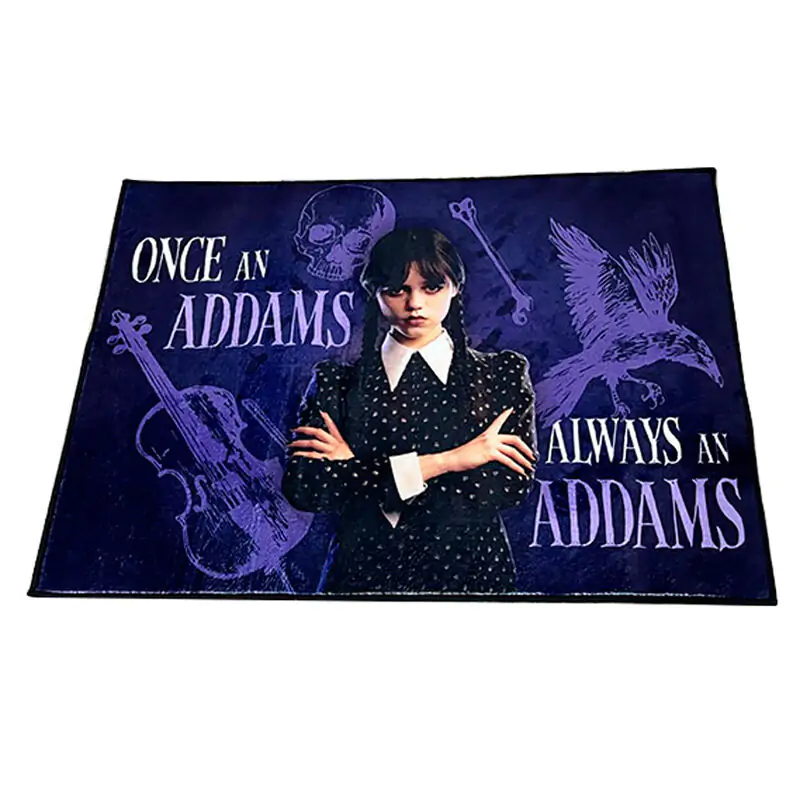"Wednesday One and Addams" notranji tepih 80x60cm fotografija izdelka