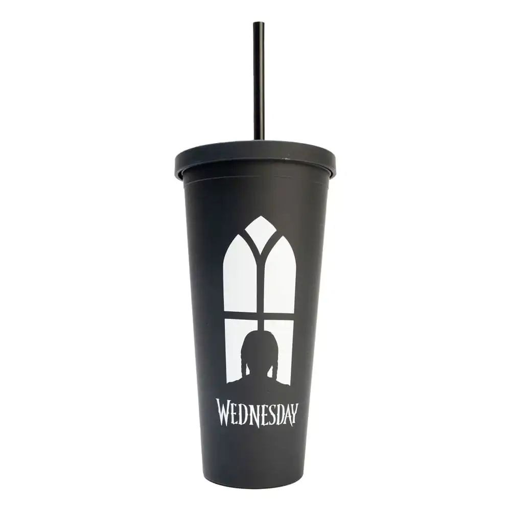 Wednesday Tumbler s slamico 485 ml fotografija izdelka