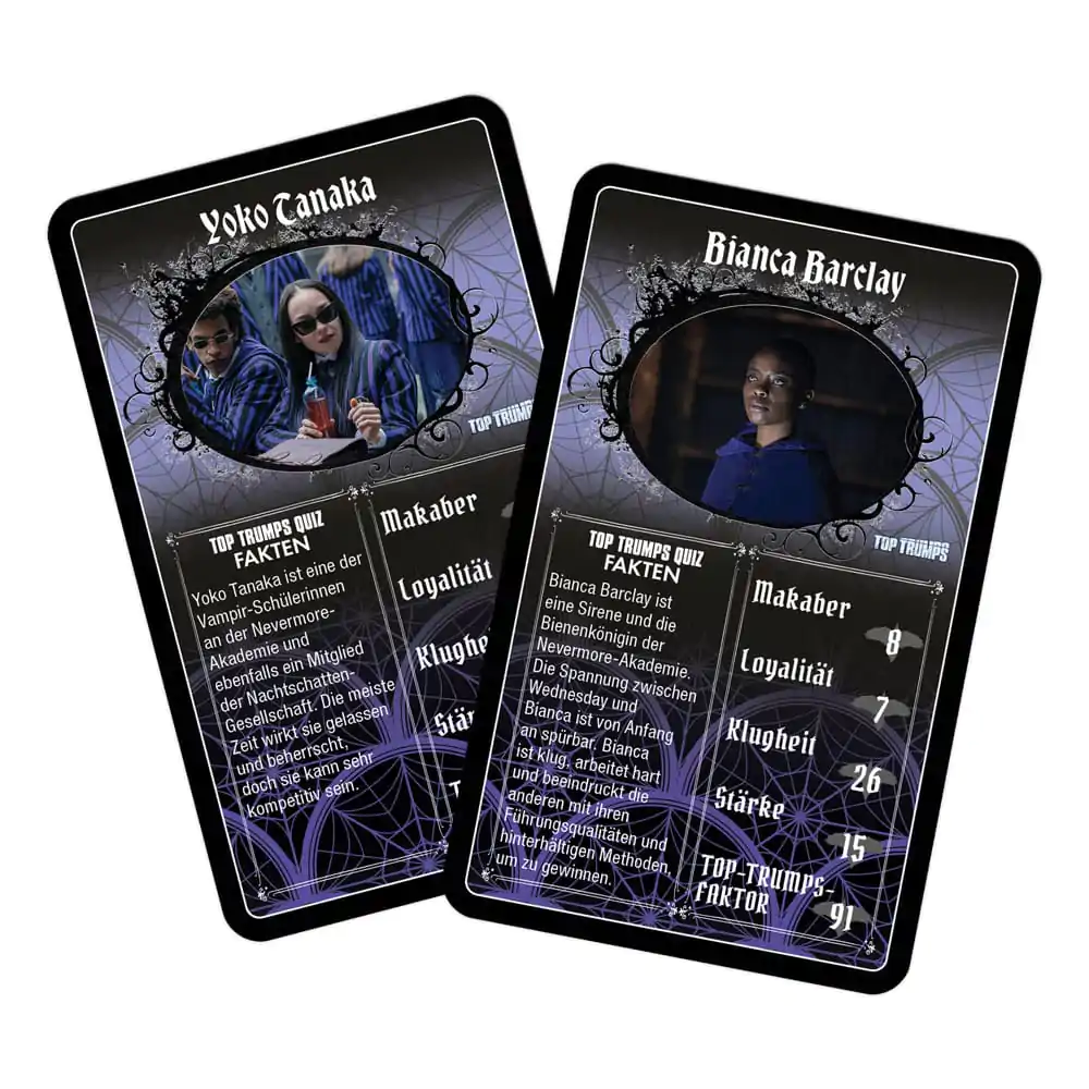 Wednesday Card Game Top Trumps *German Version* kartaška igra fotografija izdelka