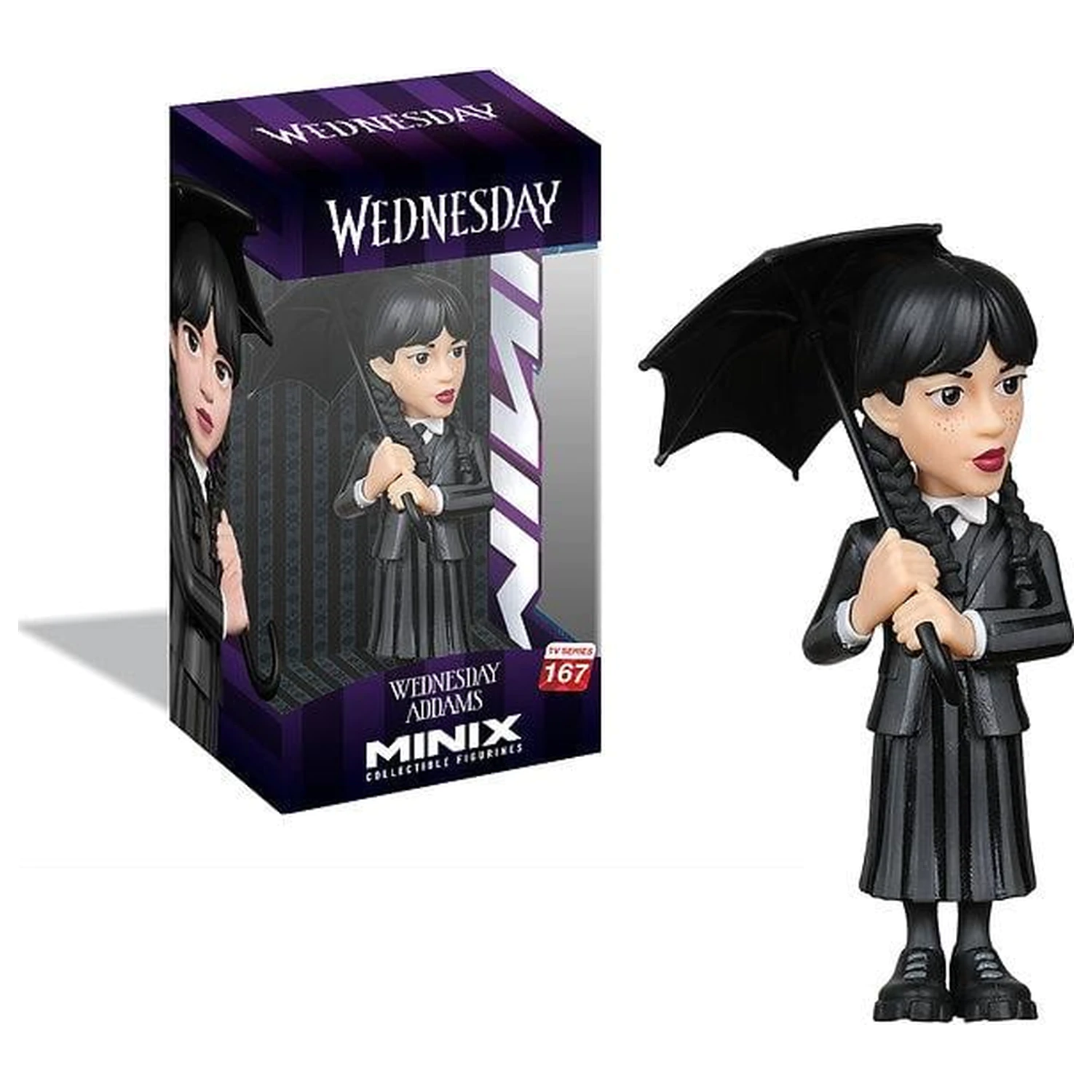 Wednesday Addams s dežnikom Figura Minix 12cm fotografija izdelka