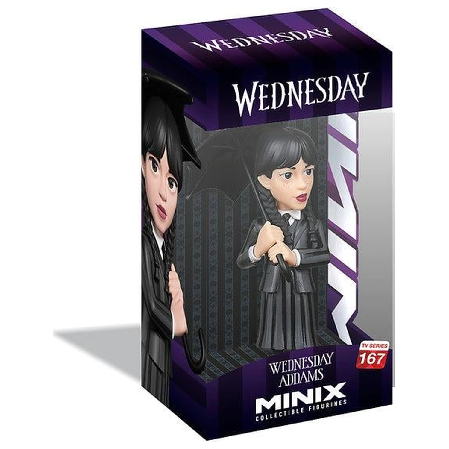 Wednesday Addams s dežnikom Figura Minix 12cm fotografija izdelka