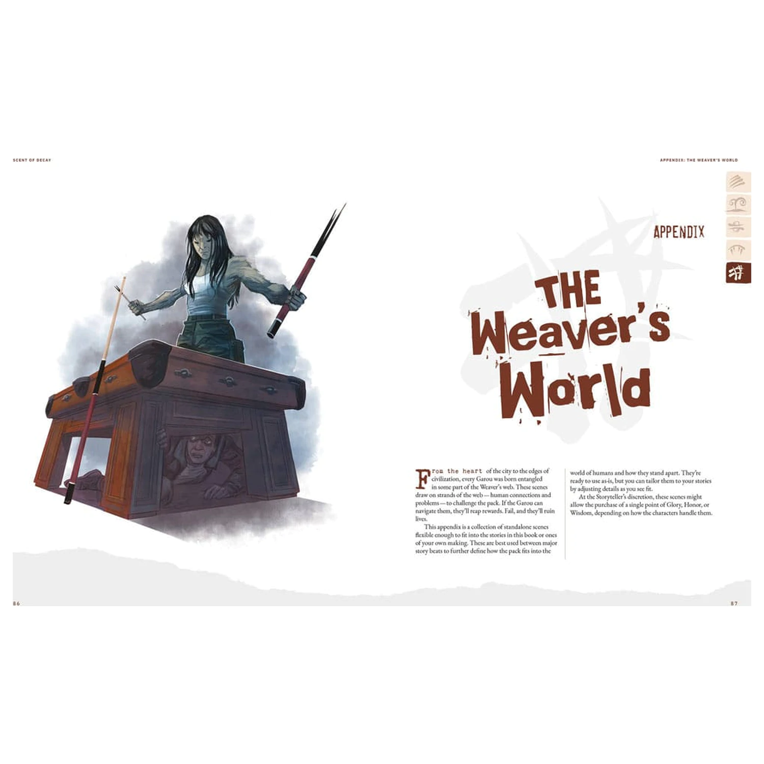 Werewolf: The Apocalypse 5th Edition RPG knjiga Scent of Decay Chronicle *Angleška različica* fotografija izdelka