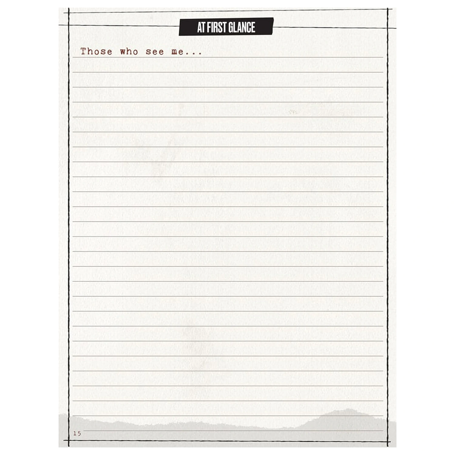 Werewolf: The Apocalypse 5th Edition RPG Zbirka Dnevniki in razširjen list likov Dnevnik *Angleška verzija* fotografija izdelka