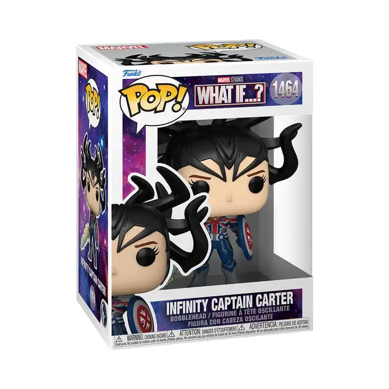 What If...? Funko POP! Animation Vinilna Figura Infinity Captain Carter 9 cm fotografija izdelka