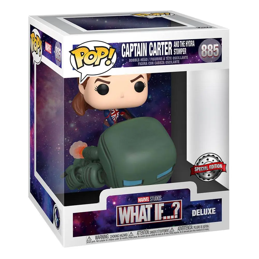 What If...? POP! Deluxe Vinilna Figura Capt. Carter & Hydro 9 cm fotografija izdelka