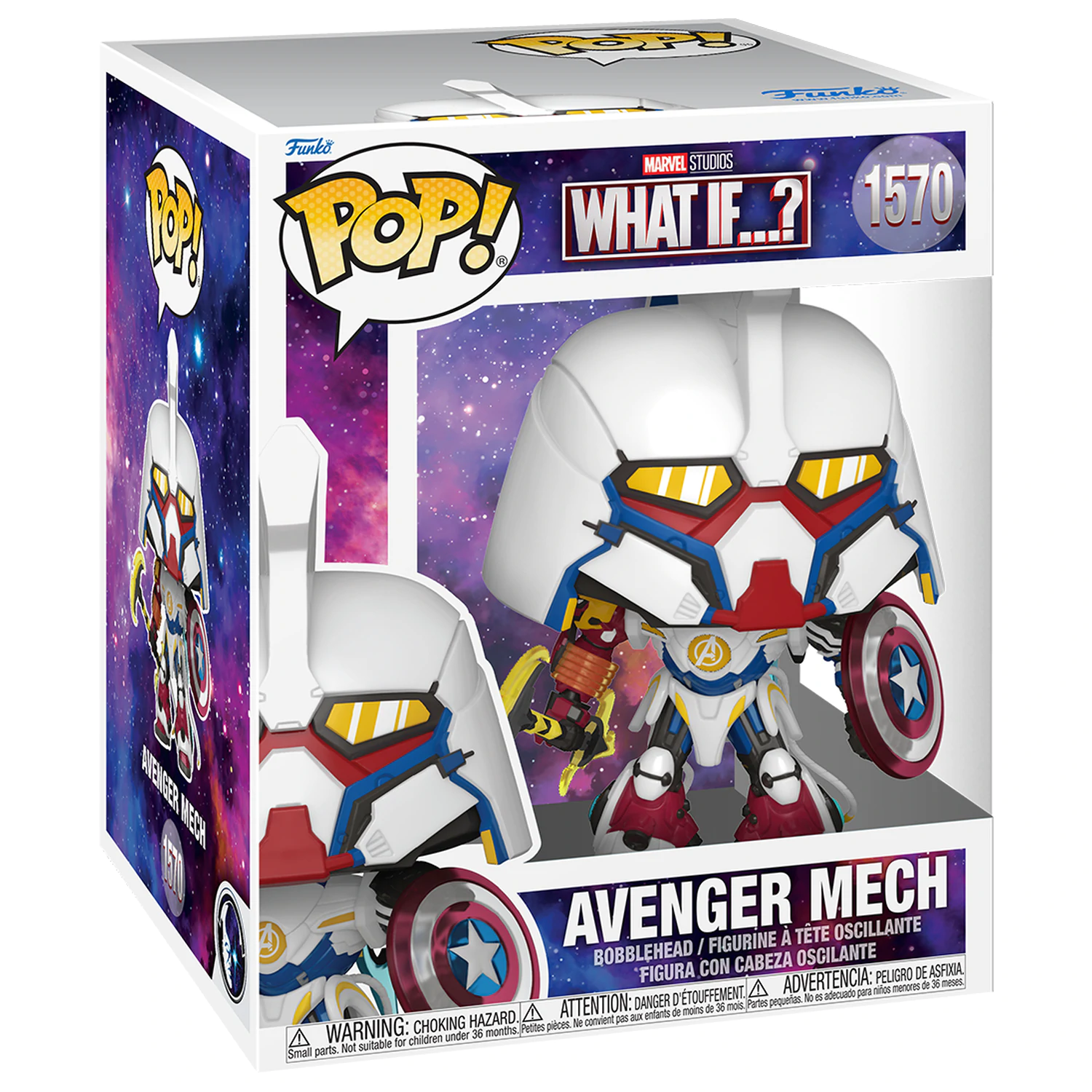 What If...? Super Sized Funko POP! Marvel Vinyl figura Super Mech 15 cm fotografija izdelka