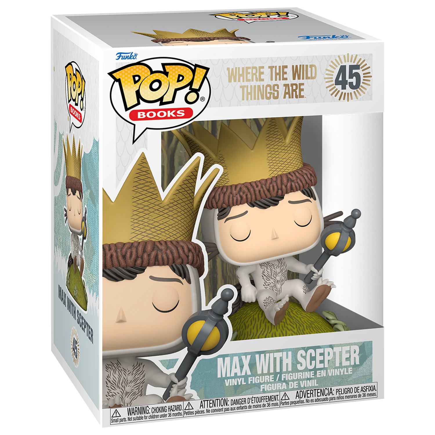 Where the Wild Things Are Funko POP! Premium vinilna figura Max w/Scepter 9 cm fotografija izdelka