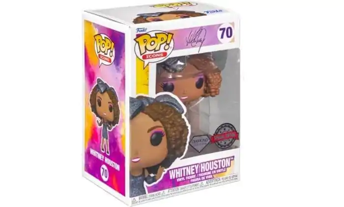 Whitney Houston POP! Icons Vinil Figura Whitney Houston(HWIK)(DGLT) Ekskluzivno 9 cm fotografija izdelka