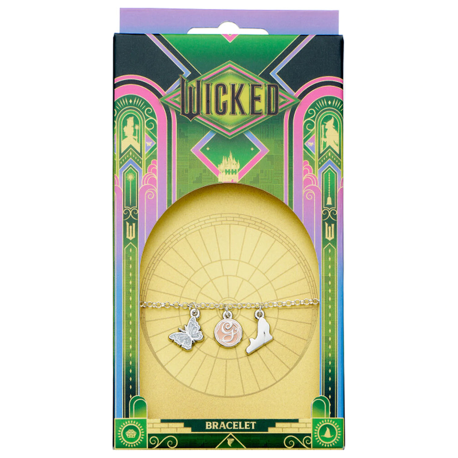 Wicked For Good Glinda Icons Zapestnica s charmom fotografija izdelka