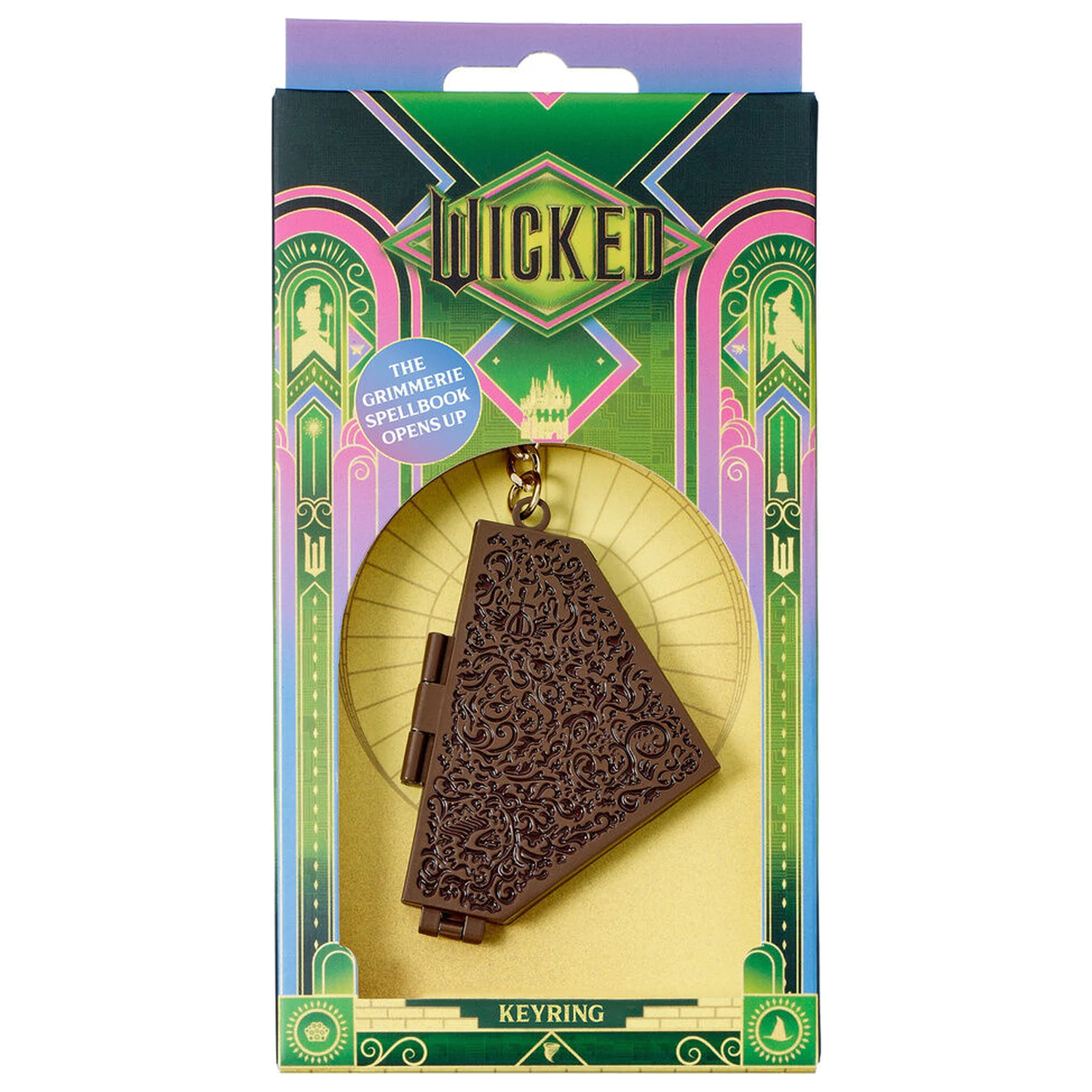 Wicked For Good Grimmerie obesek za ključe fotografija izdelka