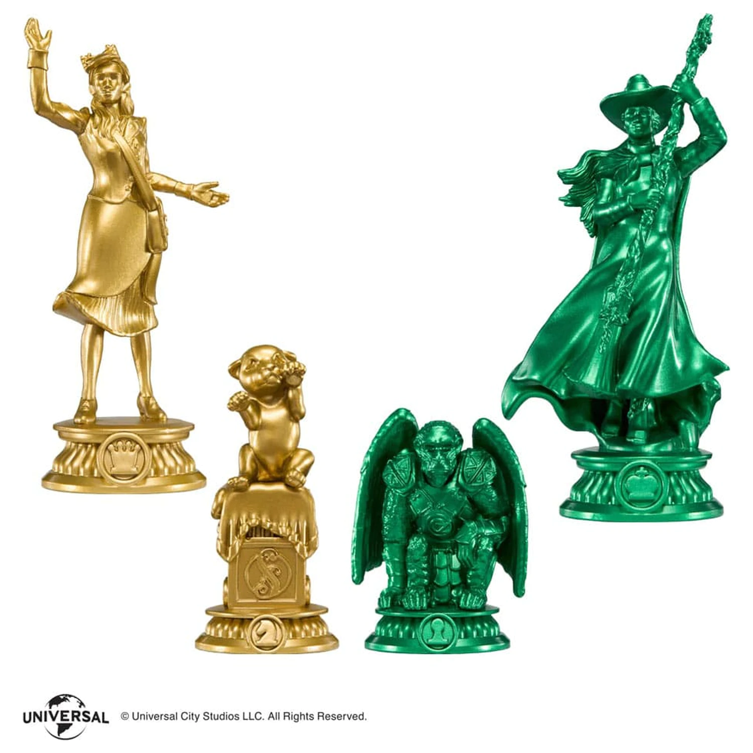 Wicked: For Good šahovska garnitura Shiz proti Emerald City fotografija izdelka