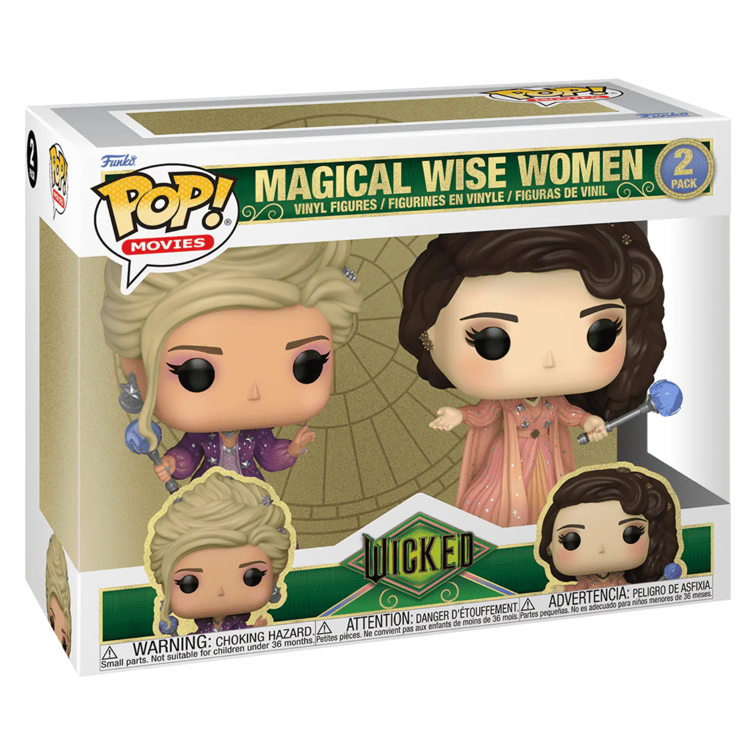 Wicked Funko POP! Television Vinyl Figure 2-Pack Emerald City Players 9 cm fotografija izdelka