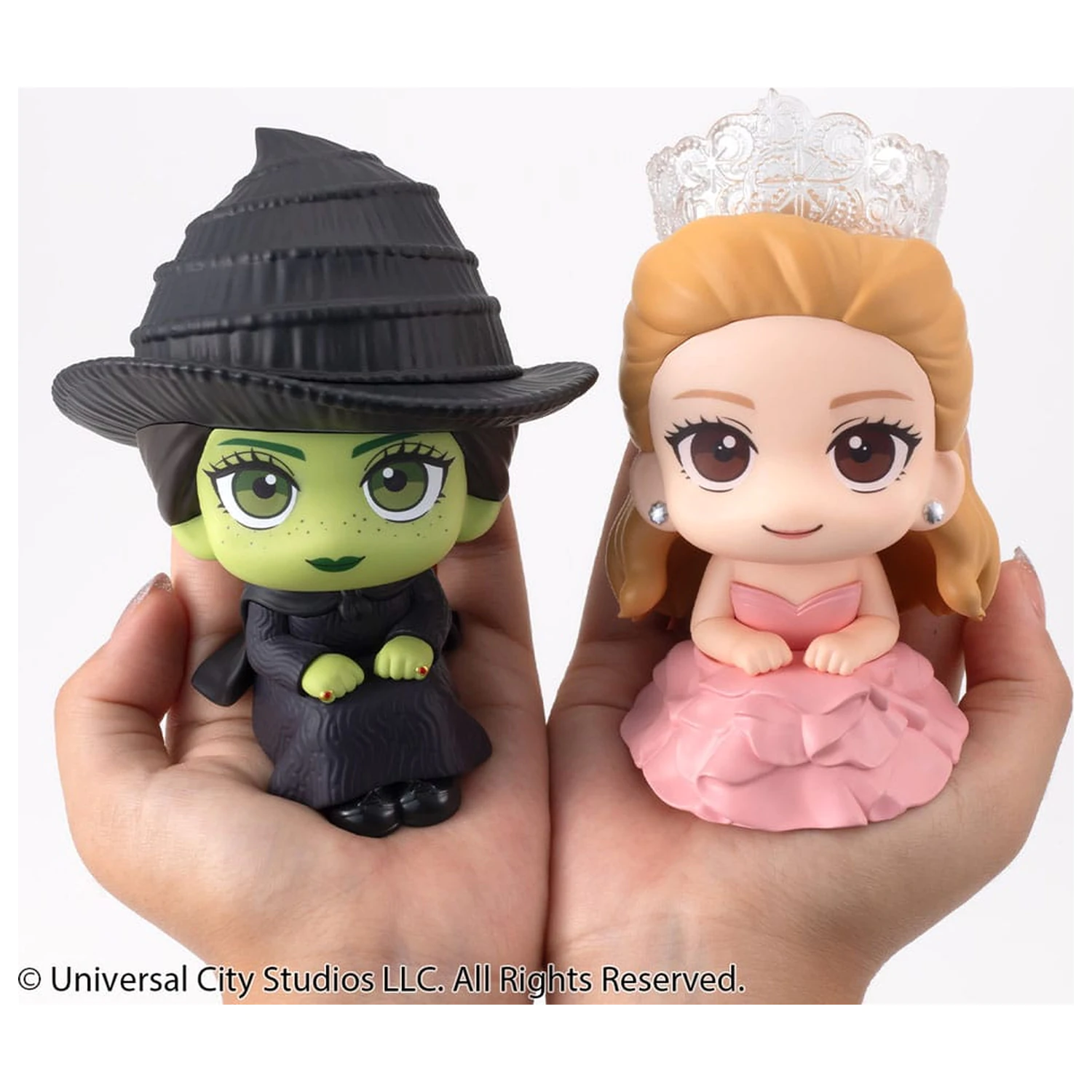 Wicked Look Up PVC kipi Elphaba & Glinda (z darilom) 11 cm fotografija izdelka