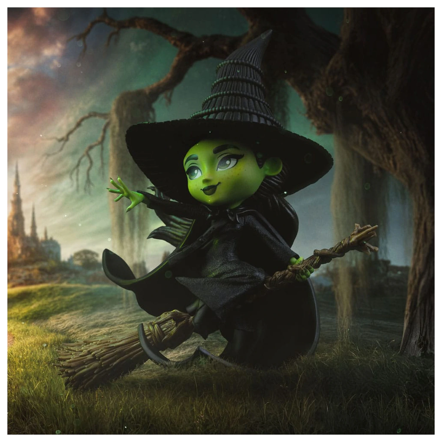 Wicked Mini Co. PVC figura Elphaba 18 cm fotografija izdelka
