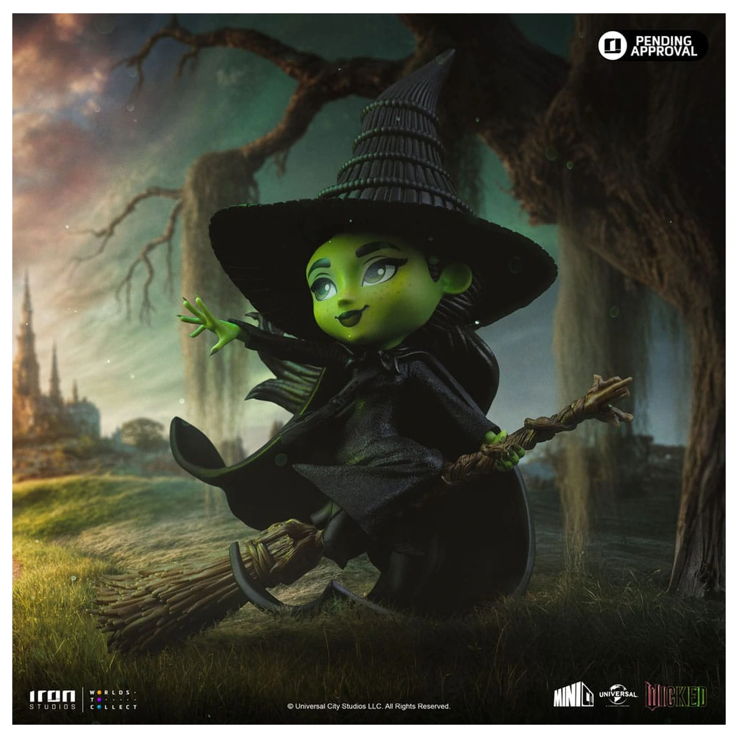 Wicked Mini Co. PVC figura Elphaba 18 cm fotografija izdelka