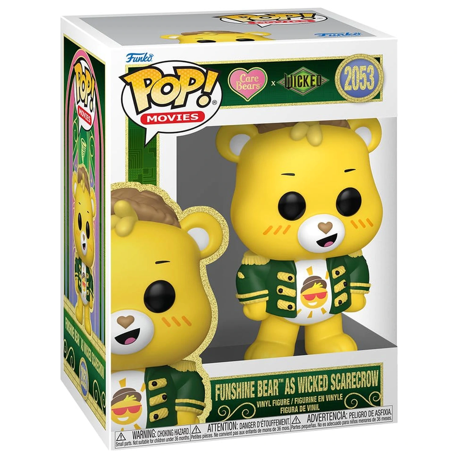 Wicked x Care Bears Funko POP! Vinyl figura Funshine Bear Scarecrow 9 cm fotografija izdelka