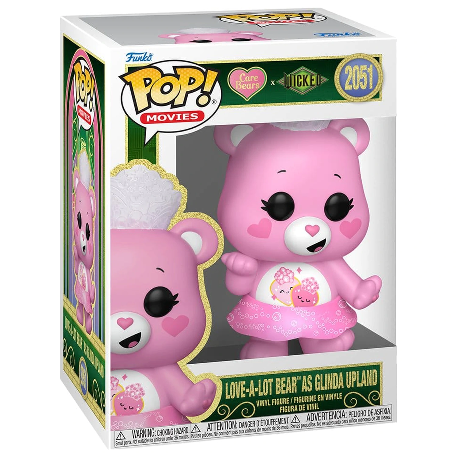 Wicked x Care Bears Funko POP! Vinyl figurica Love-A-Lot Bear kot Glinda Upland 9 cm fotografija izdelka