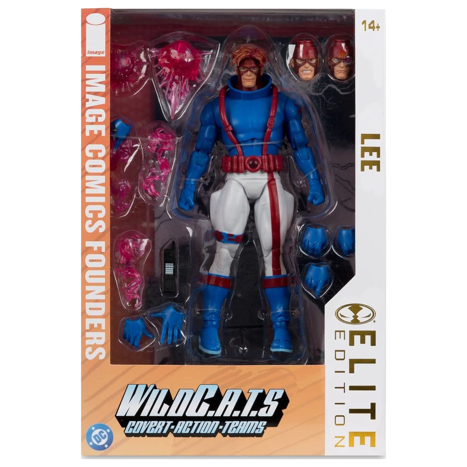 WildC.A.T.S Elite Edition Image Comic Founders Series Deluxe akcijska figura Spartan 19 cm fotografija izdelka