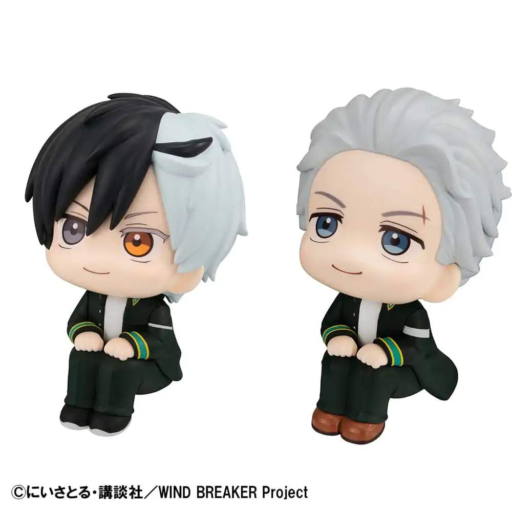 Wind Breaker Look Up PVC Figurici Haruka Sakura &amp; Hajime Umemiya 11 cm (z darilom) fotografija izdelka