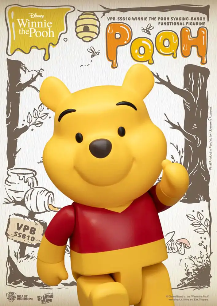 Winnie the Pooh Syaking Bang akcijska figura hranilnik Winnie the Pooh 31 cm fotografija izdelka