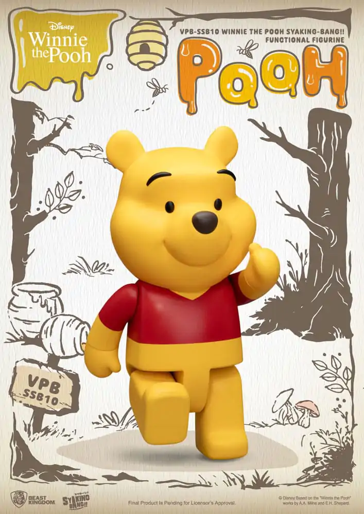 Winnie the Pooh Syaking Bang akcijska figura hranilnik Winnie the Pooh 31 cm fotografija izdelka