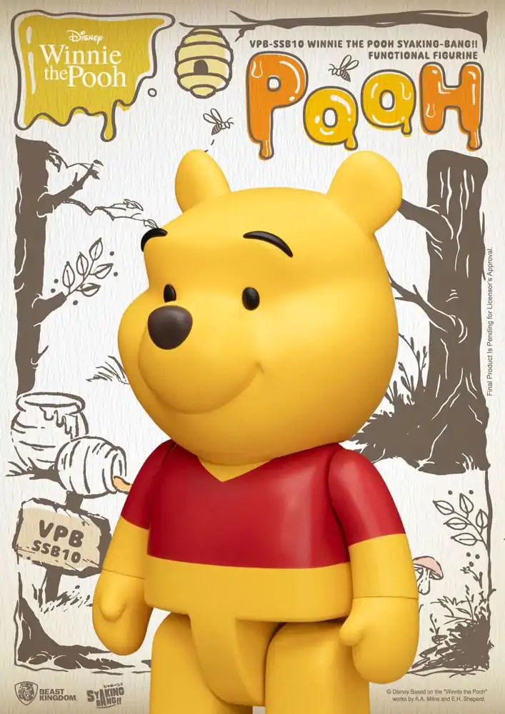 Winnie the Pooh Syaking Bang akcijska figura hranilnik Winnie the Pooh 31 cm fotografija izdelka