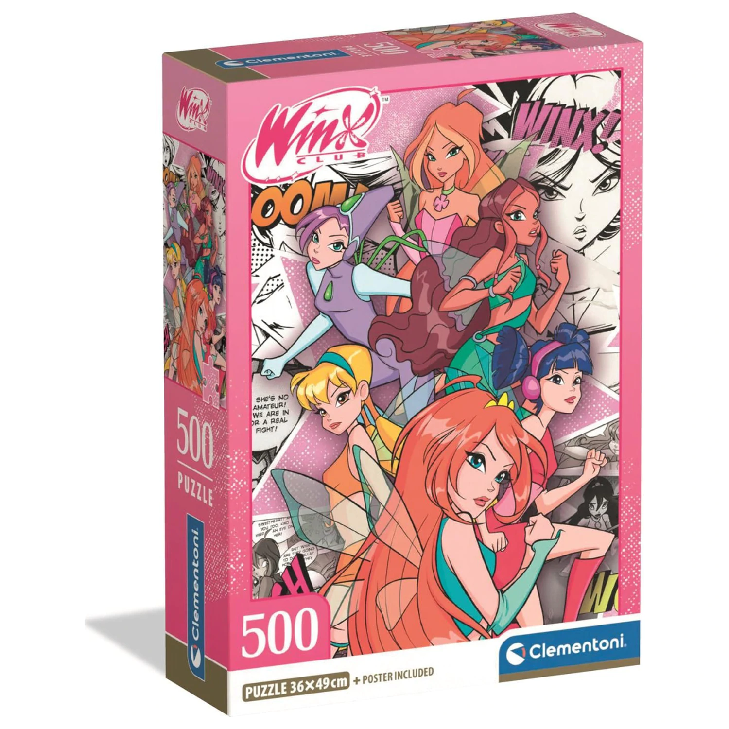 Winx Club Comic 500-kosna kompaktna sestavljanka fotografija izdelka