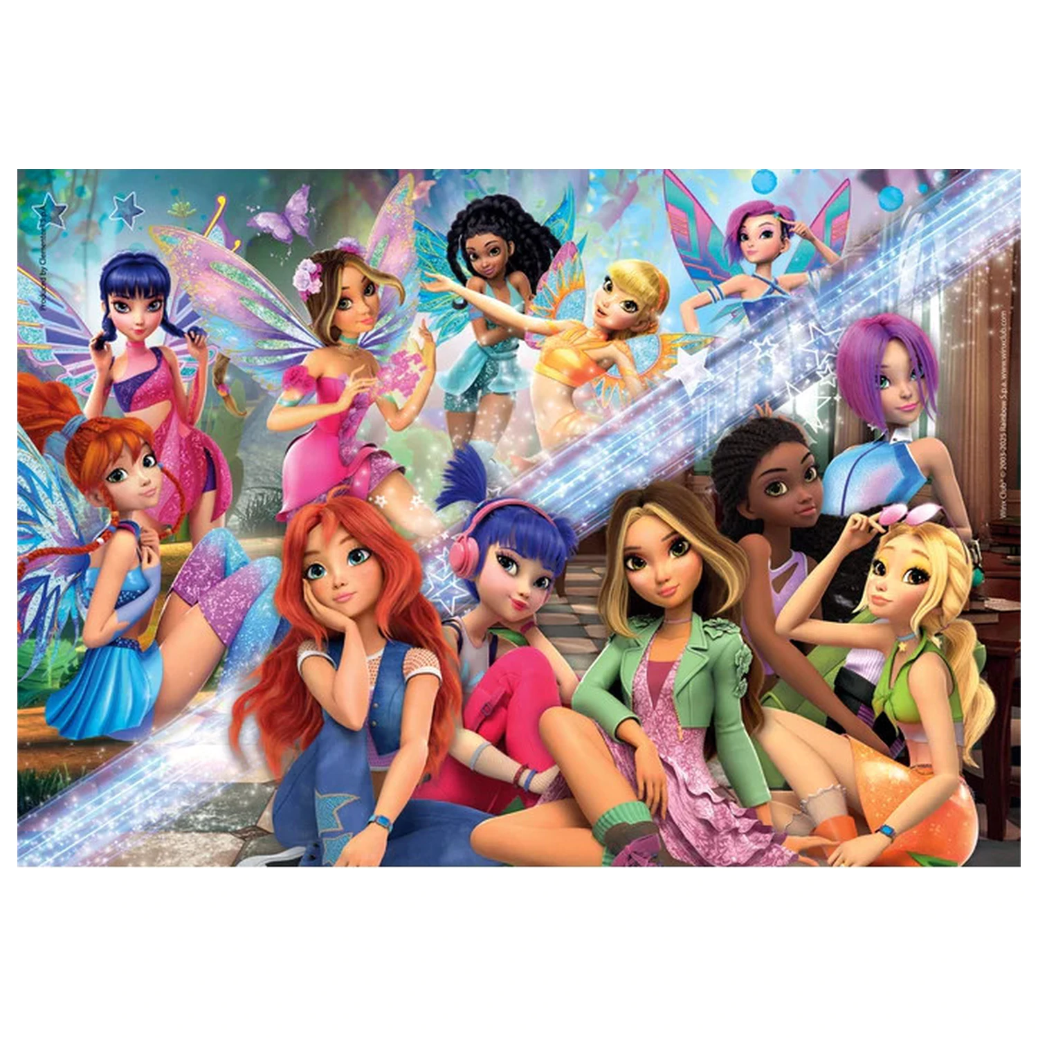Winx Club Fairy Glam 180-delna sestavljanka fotografija izdelka