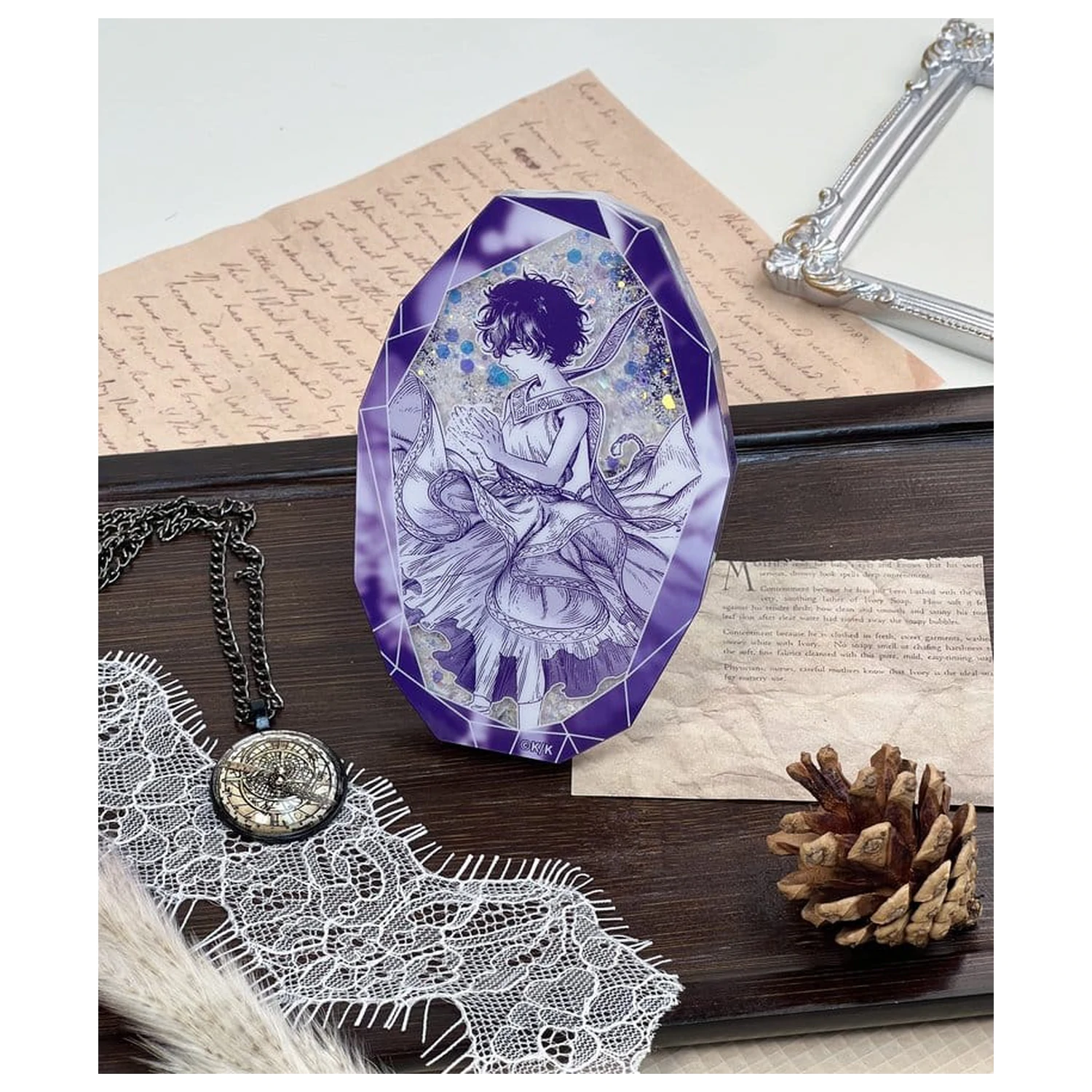 Witch Hat Atelier akrilni kristalni pesek Agott fotografija izdelka