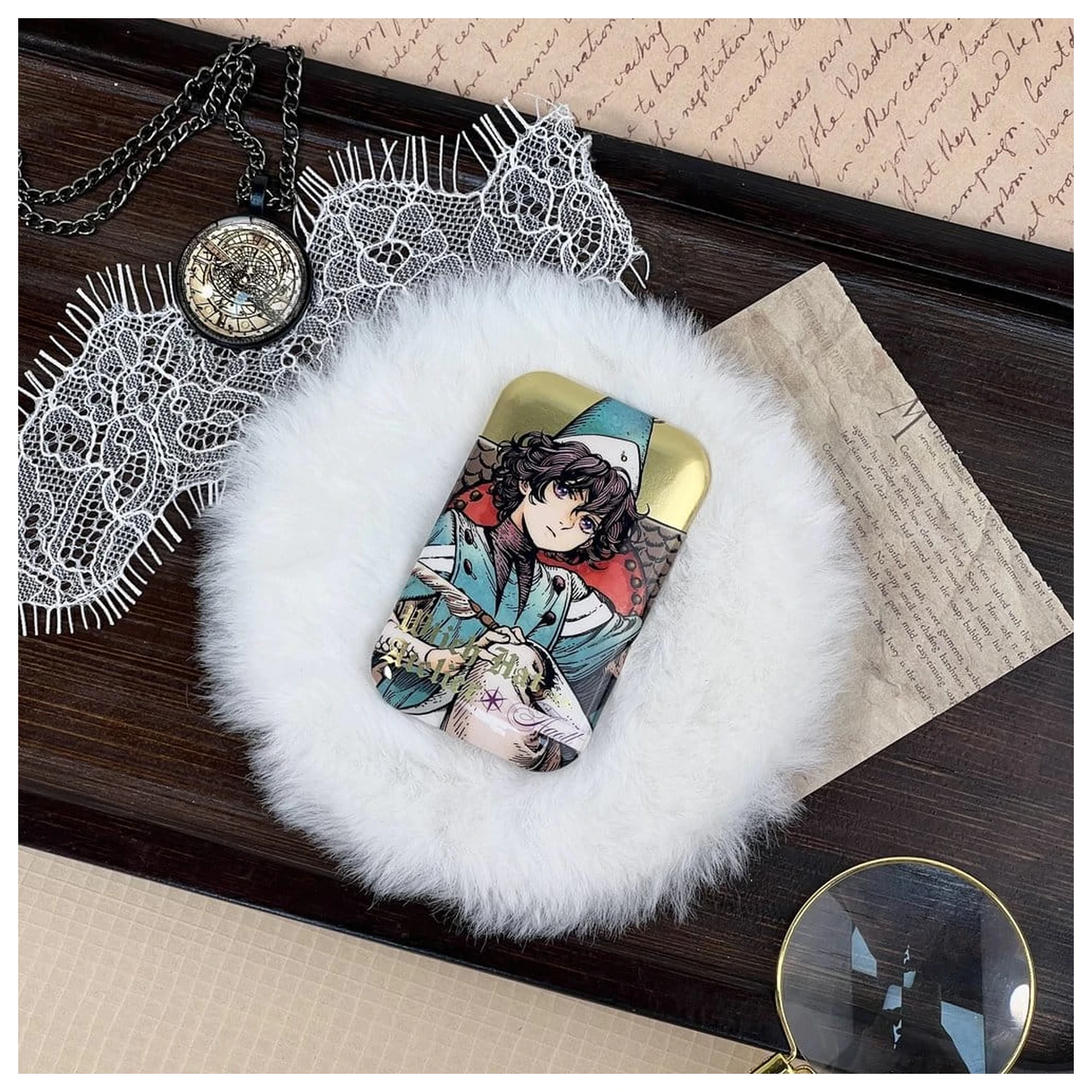Witch Hat Atelier Pin Agott značka fotografija izdelka
