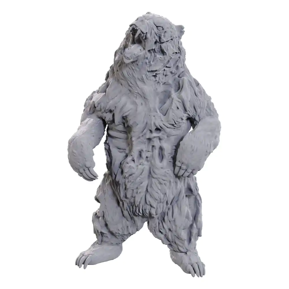 WizKids Deep Cuts Nepobarvana Miniatura Zombi Grizli Medved fotografija izdelka