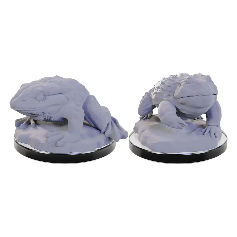 WizKids Deep Cuts Miniatures Unpainted Miniatures 2-Pack Velikanski žabi fotografija izdelka