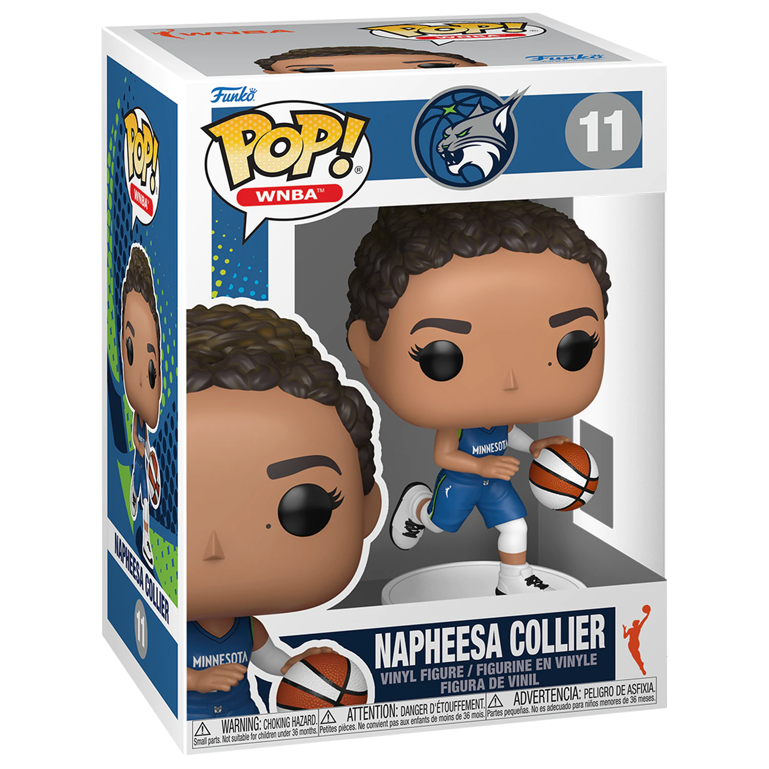 WNBA Legends Funko POP! Sports Vinilna figura Lynx- Napheesa Collier 9 cm fotografija izdelka