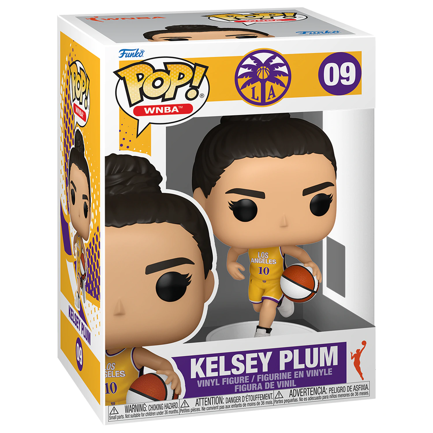 WNBA Legends Funko POP! Sports Vinilna figura Sparks- Kelsey Plum 9 cm fotografija izdelka