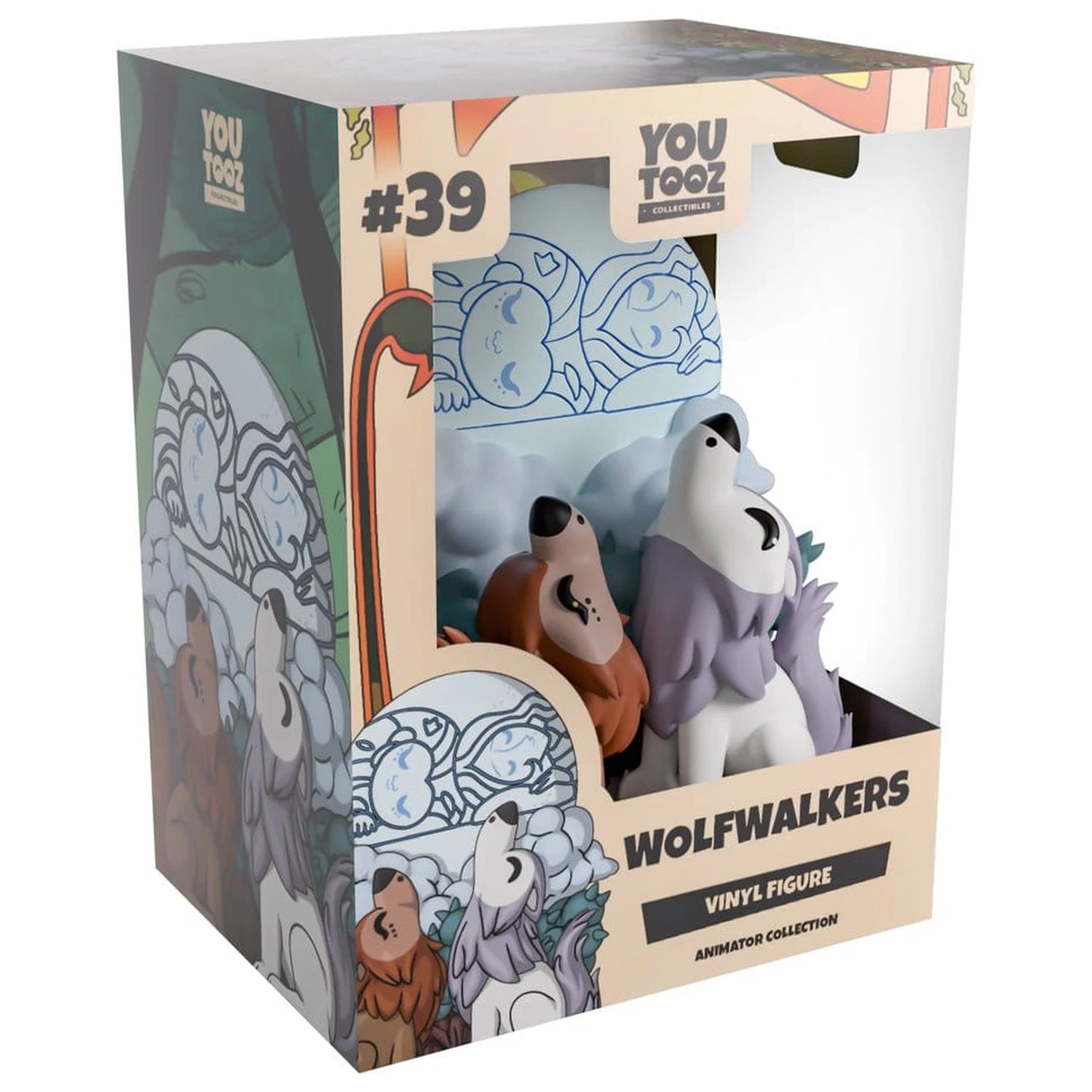 Wolfwalkers vinilna figura Mebh & Robyn 11 cm fotografija izdelka