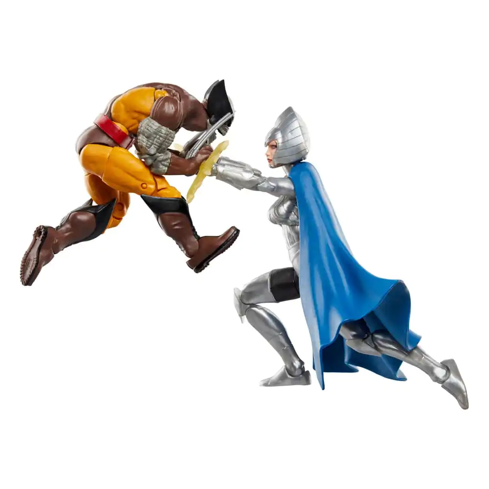 Wolverine 50. obletnica Marvel Legends akcijska figura 2-Pack Wolverine & Lilandra Neramani 15 cm fotografija izdelka