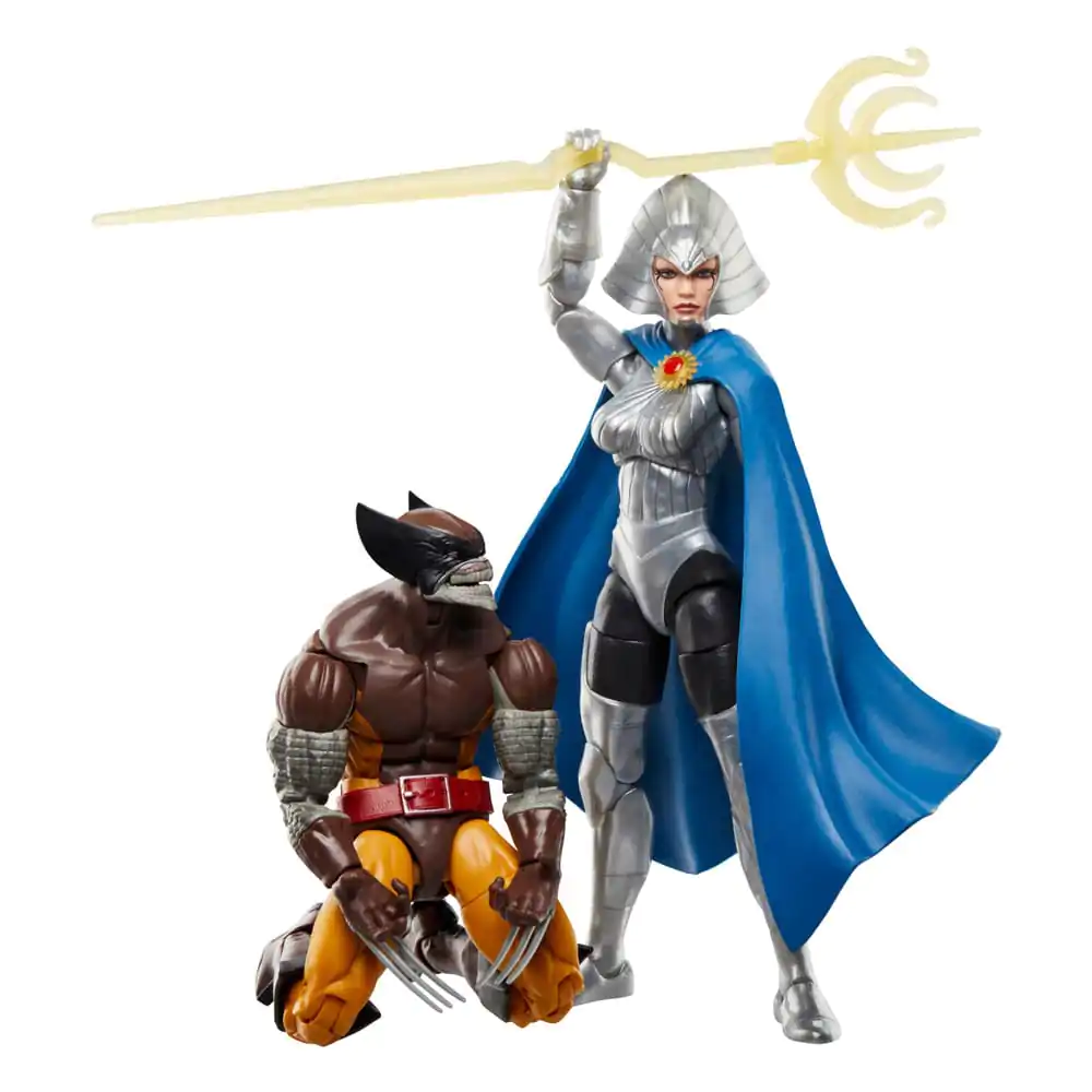 Wolverine 50. obletnica Marvel Legends akcijska figura 2-Pack Wolverine & Lilandra Neramani 15 cm fotografija izdelka