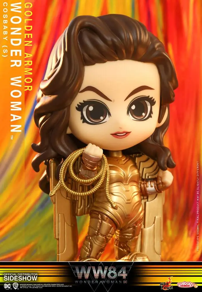 Wonder Woman 1984 Cosbaby (S) Mini Figurica Golden Armor Wonder Woman 10 cm fotografija izdelka