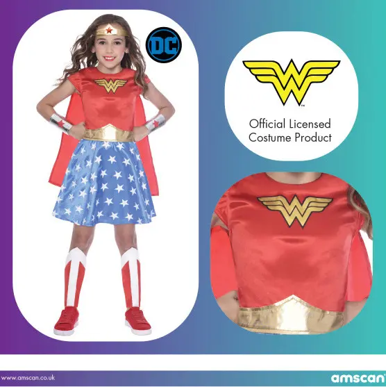 Wonder Woman kostum 3-4 leta fotografija izdelka