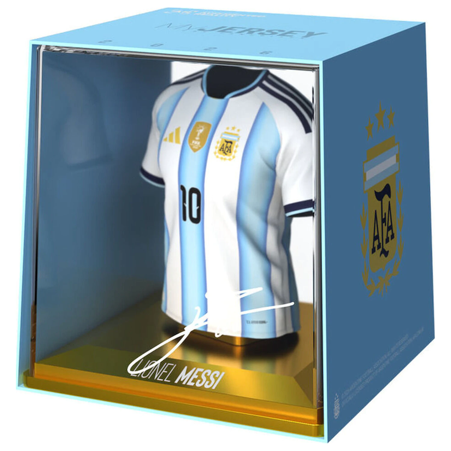 World Cup Argentina Messi figura v mini majici s kratkimi rokavi fotografija izdelka