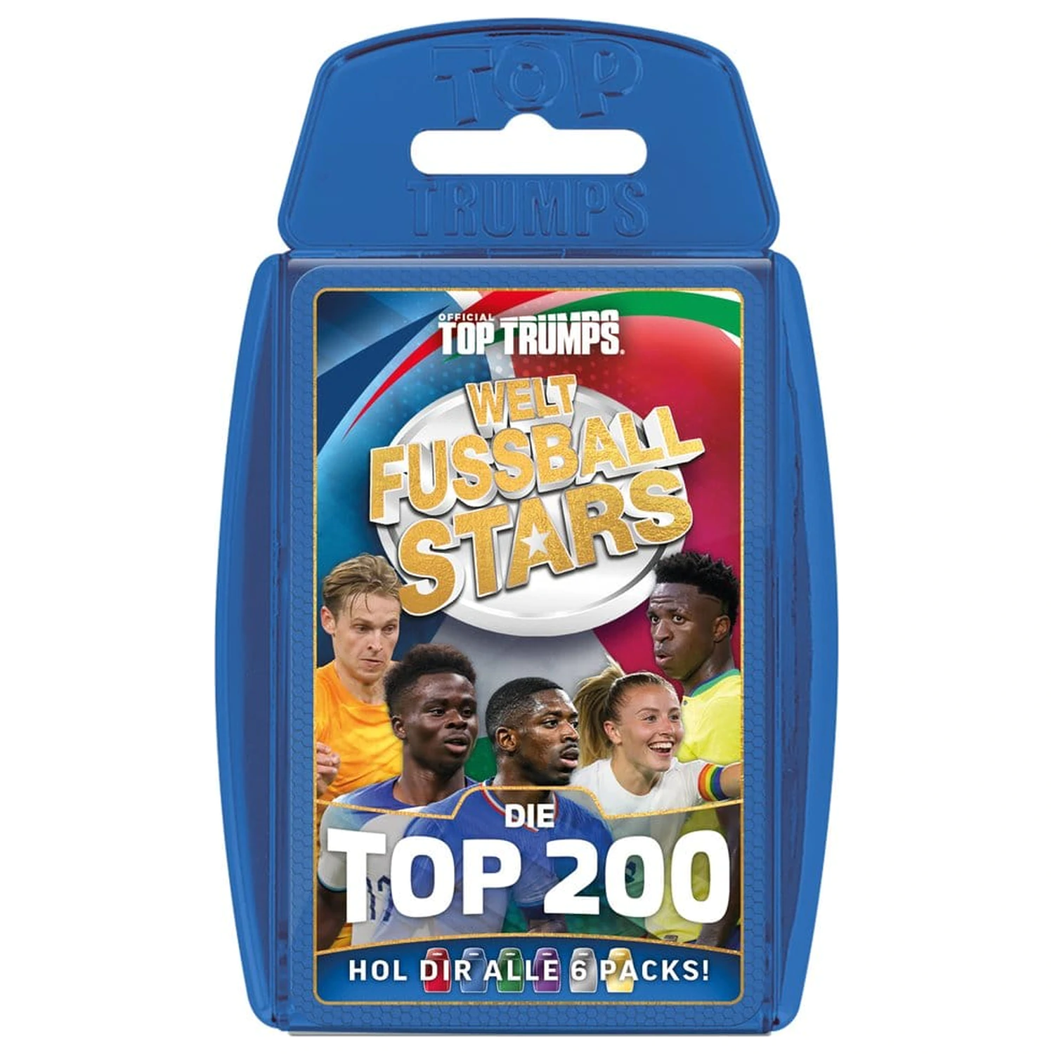World Football Stars igra s kartami 200 Pack 2 *German Version* fotografija izdelka