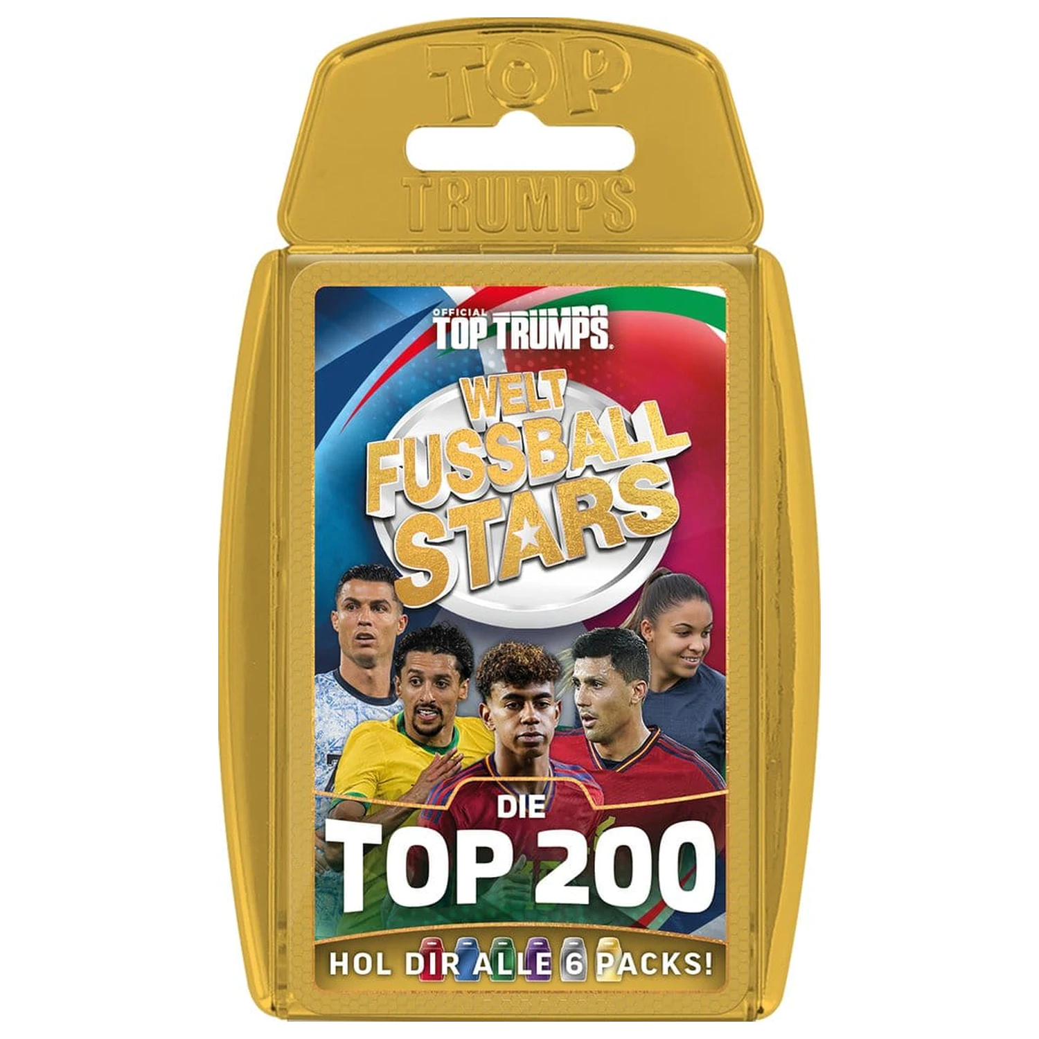 World Football Stars Card Game 200 Pack 6 *nemška različica* fotografija izdelka