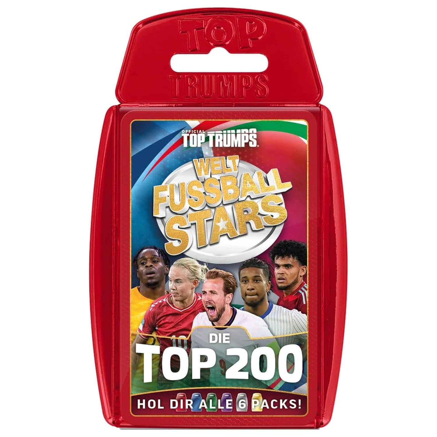 World Football Stars Card Game 200 začetni paket *nemška različica* fotografija izdelka