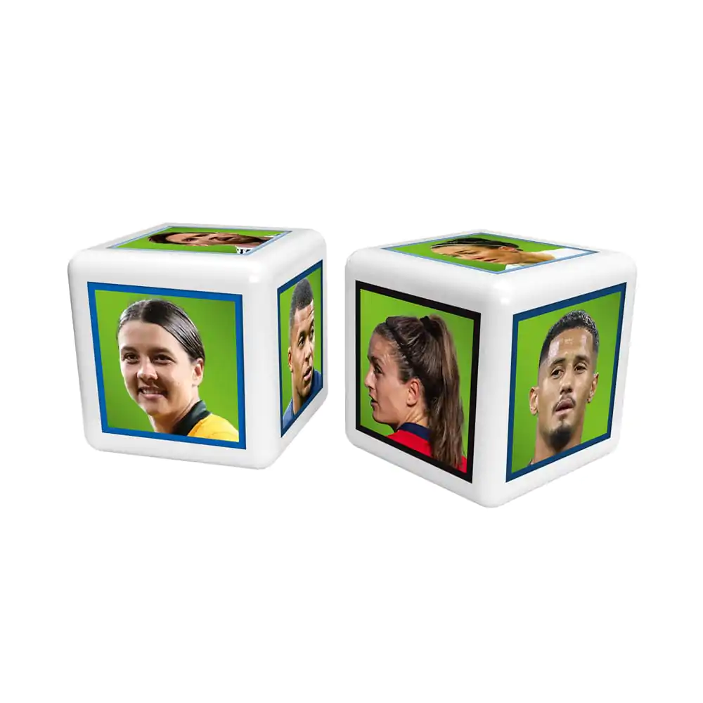 World football stars Top Trumps Match - The Crazy Cube igra zelena različica fotografija izdelka