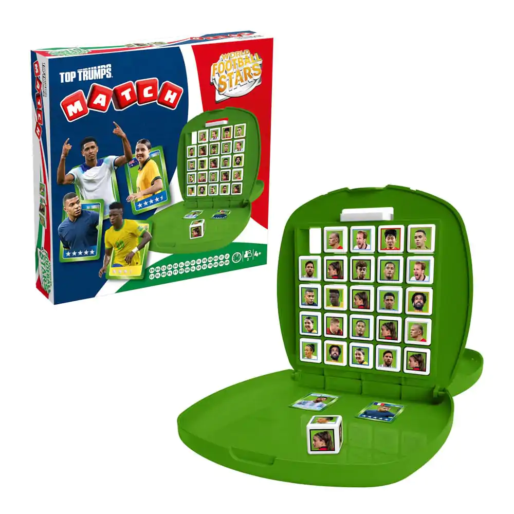 World football stars Top Trumps Match - The Crazy Cube igra zelena različica fotografija izdelka