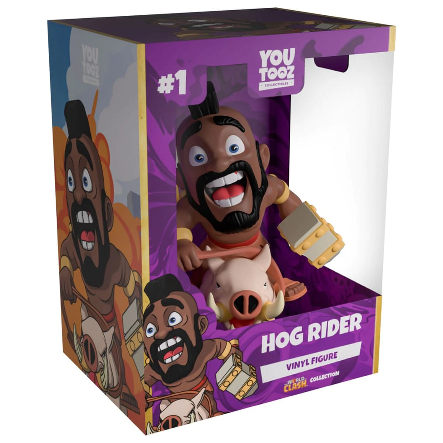 World of Clash vinilna figura Hog Rider 11 cm fotografija izdelka