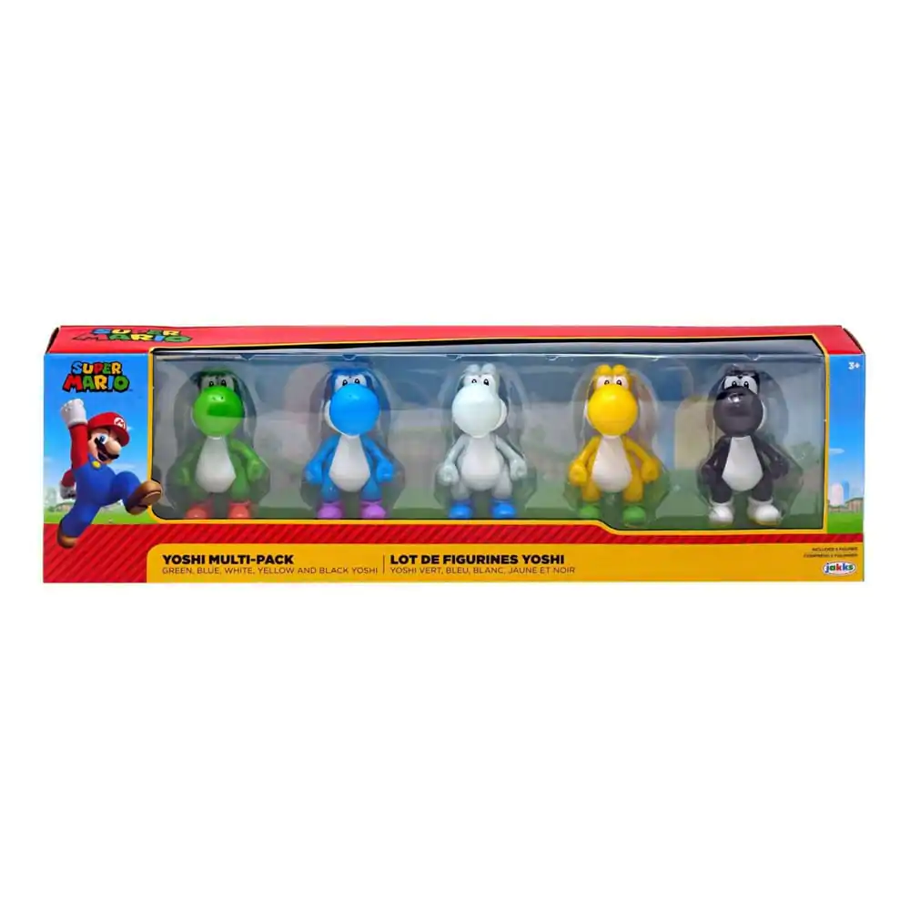 World of Nintendo Super Mario Mini Figure 5-Pack Super Mario Wiggler, Mario und Luigi 6 cm - Komplet 5 mini figuric fotografija izdelka