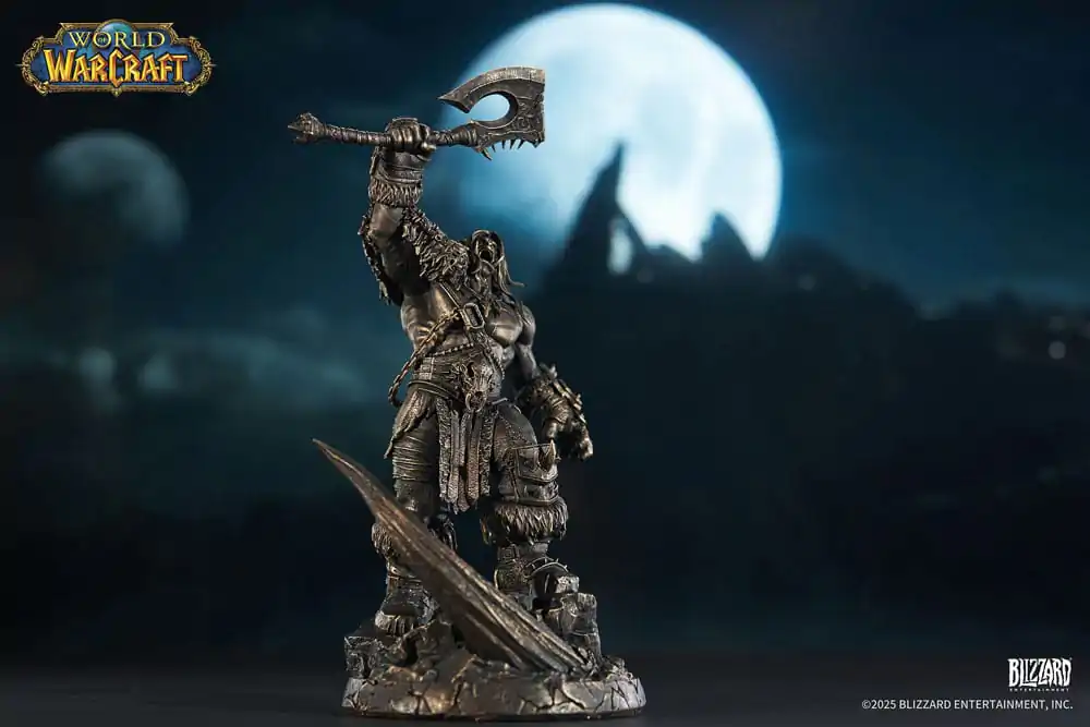 World of Warcraft Kip 1/10 Bronasta Barvna Edition Grommash Hellscream 31 cm fotografija izdelka
