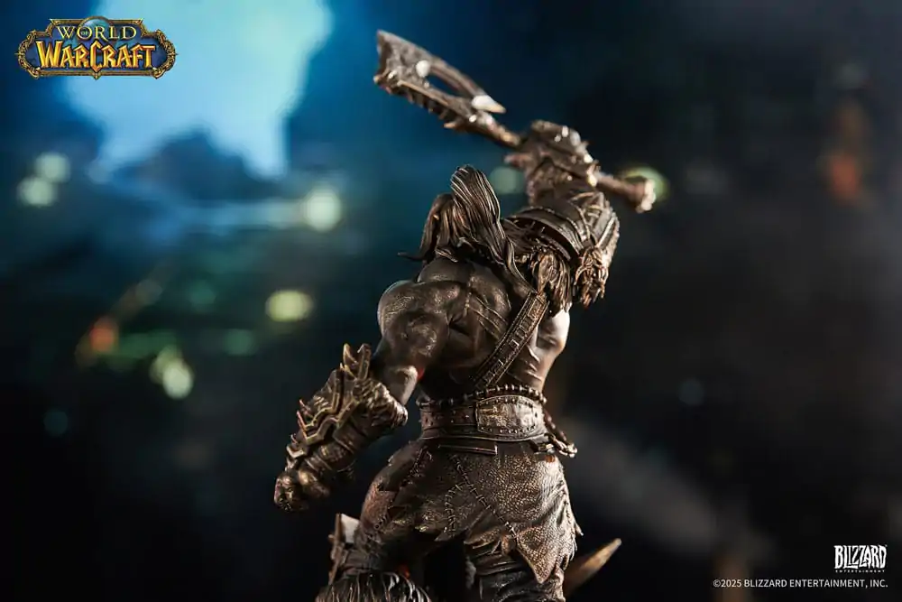 World of Warcraft Kip 1/10 Bronasta Barvna Edition Grommash Hellscream 31 cm fotografija izdelka