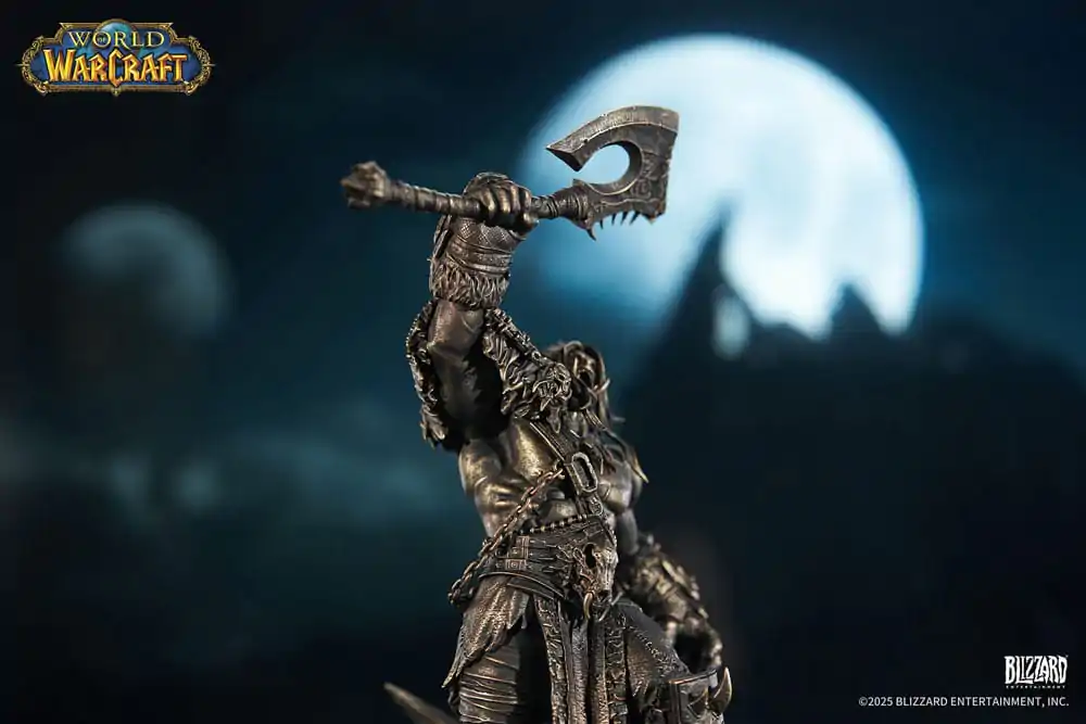 World of Warcraft Kip 1/10 Bronasta Barvna Edition Grommash Hellscream 31 cm fotografija izdelka
